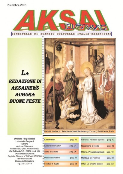 Aksainews - Dicembre 2018 - CLICCA PER APRIRE IL GIORNALE