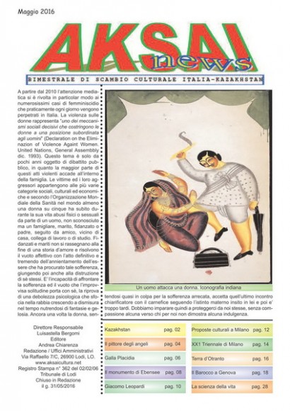 Aksainews - Maggio 2016 - CLICCA PER APRIRE IL GIORNALE