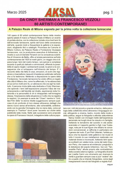 Aksainews - Marzo 2025 - CLICCA PER APRIRE IL GIORNALE